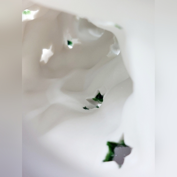 Christmas‎ Tree Votive Tealight Candle Holder Vintage Porcelain Favorite things - Picture 9 of 10